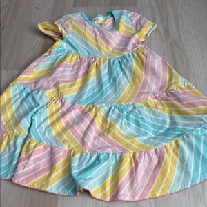 Matilda Jane Pastel Striped Kids Dress